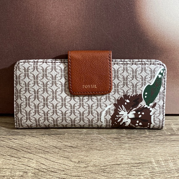 Fossil Bags Fossil Eco Leather Wallet Nwt Poshmark